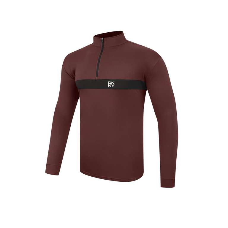 DKNY Performance Tech 1/4 Zip Contrast Midlayer - Various Colours - £18.94 Delivered @ County Golf