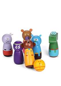 Hey Duggee 9088 Wooden Character Skittles, Multicolour, Ages 3+ Years now £8.00 delivered from Amazon