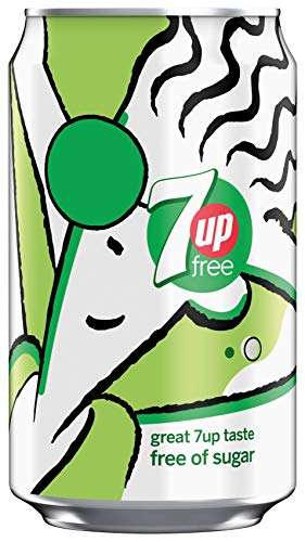 7up Free 330ml (Pack of 24): £7.50 / £6.75 Subscribe & Save @ Amazon