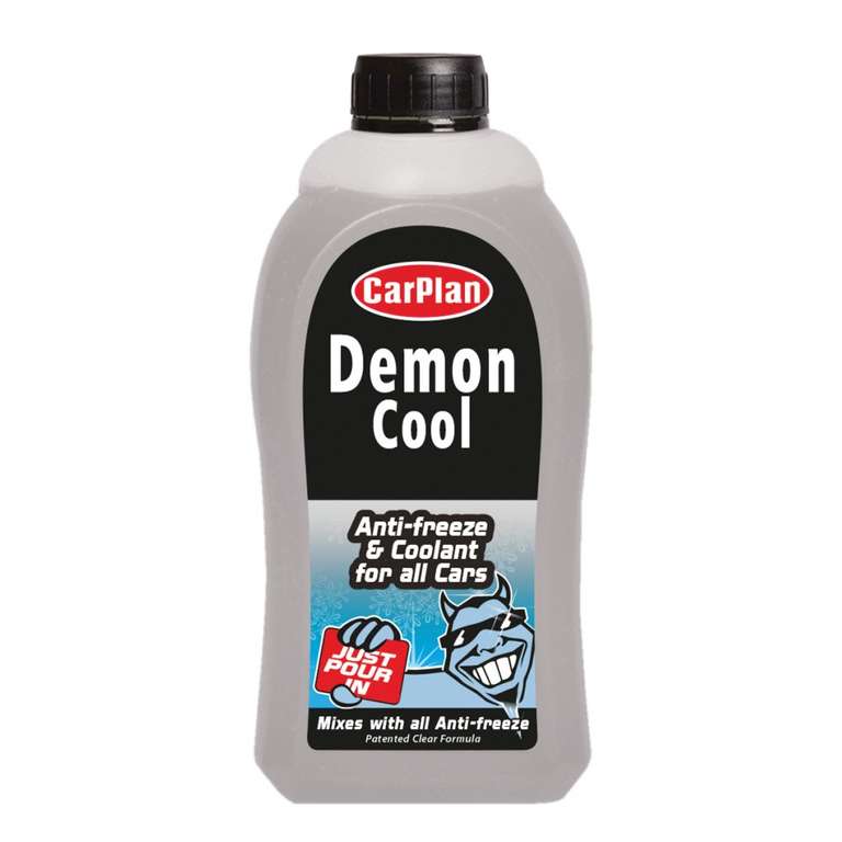 CarPlan Demon Cool Antifreeze and Coolant, 1 Litre - 59 @ Asda Ballyclare