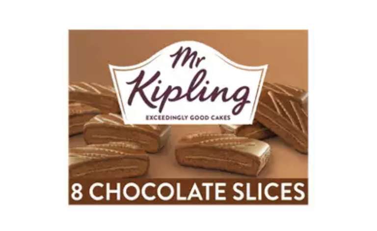 Mr Kipling Chocolate Cake Slices 8pk