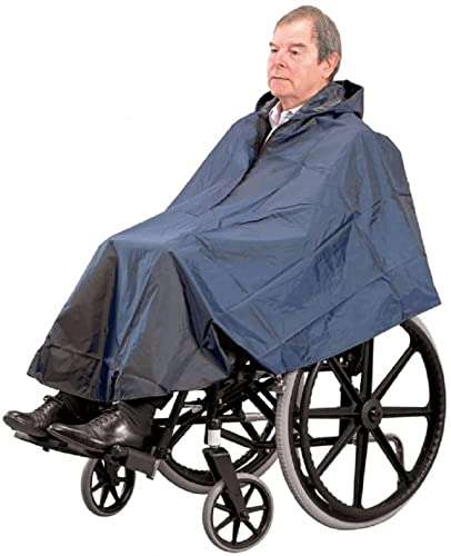 Homecraft Wheelchair Poncho, Windproof, Waterproof and Water resistant - £20.30 @ Amazon