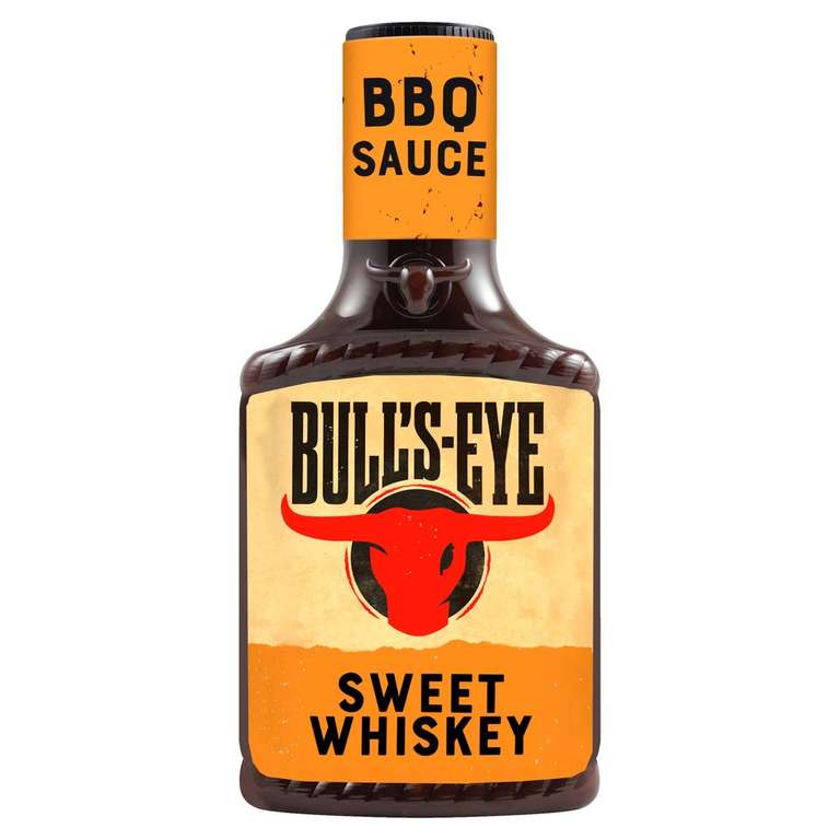 Bulls Eye Sweet Whiskey & Smokey Chipotle flavour glaze 300ml 49p @ FarmFoods Mitcham