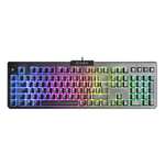 EVGA Z12 RGB Gaming Keyboard, RGB Backlit LED, 5 Programmable Macro Keys, Dedicated Media Keys, Water Resistant - £18.33 @ Amazon