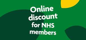 10% Off £60+ Spend For NHS & Healthcare Workers (Online Only)