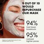 Organic DeadSea Mud Mask - 100% VEGAN Detoxifying Formula 70ml (£2.69/£2.54 on S&S) @ Eclat Skincare - 1 Dermatologist Developed / FBA