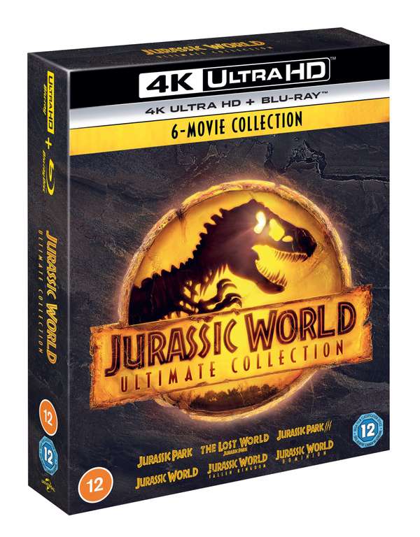 Jurassic World 6-Film [Box Set] 4K Blu-ray