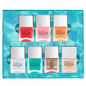Nails Inc 7 Piece Hey Sunshine Collection £32.93 Delivered @ QVC (if new & not using Easy pays get £5 off with FIVE4U)