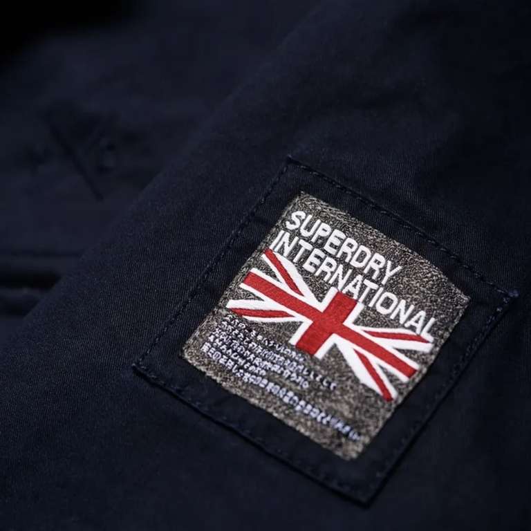 Superdry Mens Rookie Military Jacket Size M @ Shop Superdry