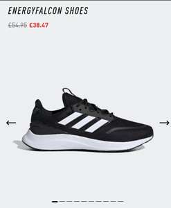 Adidas ENERGYFALCON Men's Running Shoes £38.47 with Student Beans @ Adidas - Free delivery for members