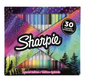 Sharpie 30pk Northern Lights Markers. Clubcard Price only £10 @ Tesco