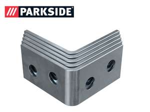 Parkside Corner Braces / Flat Angle Brackets / Mending Plates £1.99 @ LIdl (From 12th Feb)
