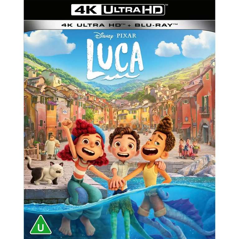 Luca 4K Blu-ray (Used) - Free Click & Collect