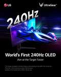 LG UltraGear 27GR95QE - 27 inch OLED Gaming Monitor QHD (2560 x 1440)