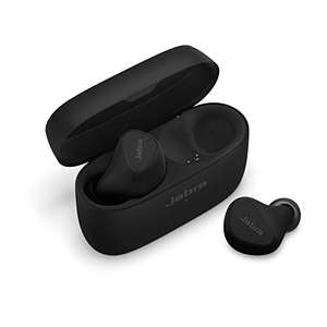 Jabra Elite 5 True Wireless In Ear Bluetooth Earbuds with Hybrid Active Noise Cancellation (ANC), 6 built-in Microphones