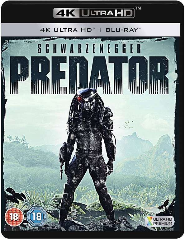 Predator [4K Ultra HD + Blu-Ray] - £11.99 @ Amazon