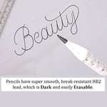 St@llion Recycled HB Pencils Newspaper Print Paper Environment-Friendly £1.99 @ Amazon