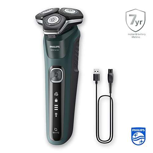 Philips Shaver Series 5000 - Wet & Dry Electric Mens Shaver with Charging Stand and Travel Case £109.99 @ Amazon