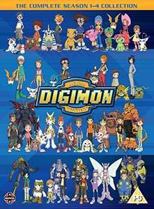 Digimon: Digital Monsters Season 1-4 Boxset [DVD] £34.00 @ Amazon
