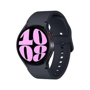 Samsung Galaxy Watch6 Smart Watch, Fitness Tracker, Bluetooth, 40mm, Black, 3 Year Warranty (UK Version) W/Voucher / Prime Students £129