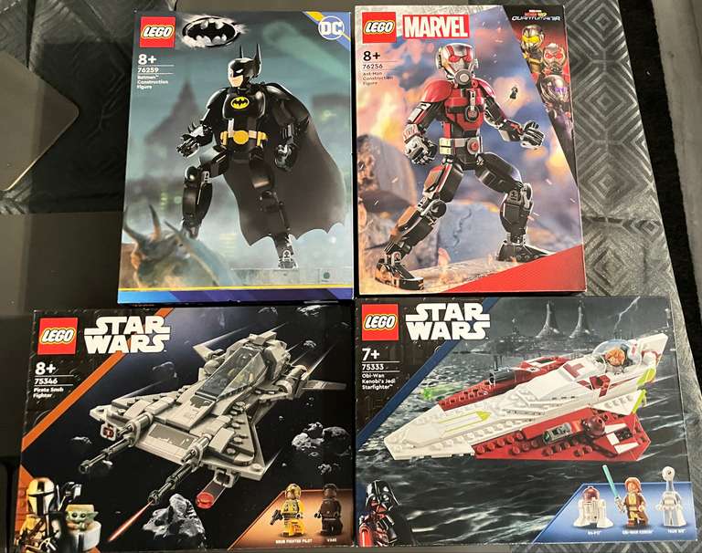 Lego Clubcard Sale Batman Star Wars Marvel e.g. Star Wars Obi-Wan Kenobi's Jedi Starfighter Sets (Instore Nationwide)