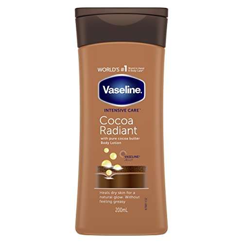 Vaseline intensive care Cocoa Radiant Lotion, 200 ml £1.82 at Amazon