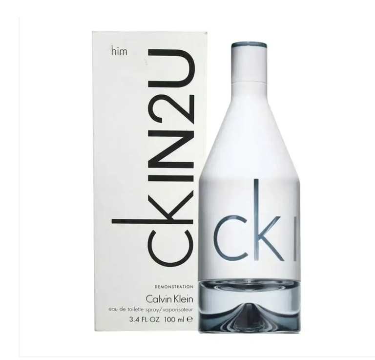 Calvin Klein Ck IN2U Him Eau de Toilette Spray 100ml Tester