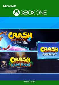 Crash Bandicoot - Quadrilogy Bundle XBOX LIVE Key ARGENTINA £20.24 @ eneba / Games24Hs