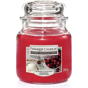 Yankee Candle medium - Home Inspirations Cherry & Vanilla - Instore (Quedgeley)