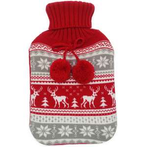 Nordic hot water bottle in red - £5 + £1.50 Click & Collect @ LloydsPharmacy