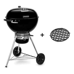 Weber Master-Touch GBS Premium SE E-5775 Charcoal Grill 57cm + Stainless Steel GBS Cooking Grates & Cast Iron Sear Grate or with cover £329