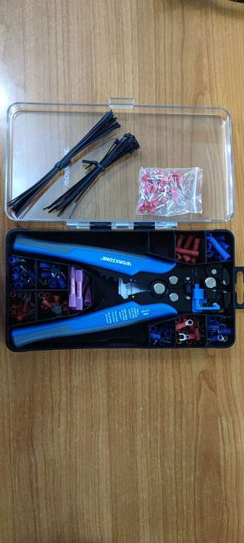 Workzone Crimping Tool Set - £8.99 / £11.94 delivered @ Aldi
