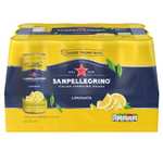 San Pellegrino Italian Classic Taste Original Sparkling Lemon Canned Soft Drink 12 x 330ml (as low as £6.80 on S&S)