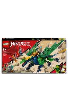 LEGO NINJAGO Lloyd’s Legendary Dragon Toy 71766 Free Click n Collect