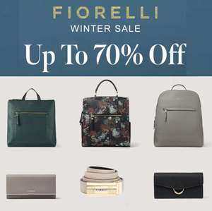Up to 70% Off Fiorelli Winter Sale + Extra 15% Off with code