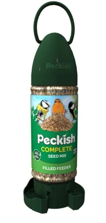 Peckish Complete Ready to Use Bird Feeder: Crumble Mix/ Seed Mix/ Balls - free C&C