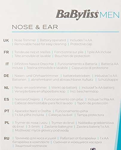 BaByliss Trimmer For Men From E650E £10.47 @ Amazon