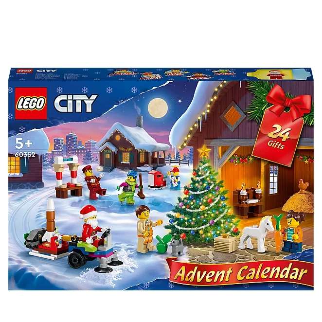Lego City 60352 Lego Friends 41706 Advent Calendar £18.99 each