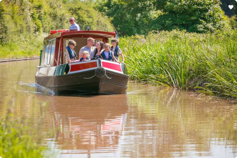 1-Day Canal Boat Hire for Up to 10 People - 11 UK Locations - ABC Boat Hire