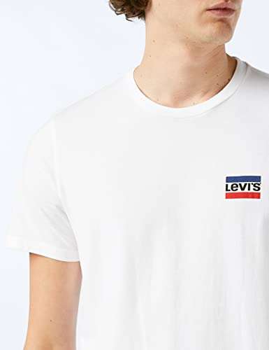 Levi's Men's 2-Pack Crewneck Graphic Tee T-Shirt (Pack of 2) XS, S and L £17 @ Amazon