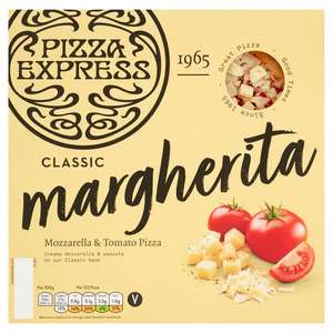 Pizza Express Margherita Pizza 245g £2.50 at Sainsburys