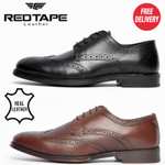 Red Tape Mens Real Leather Brogues £15.99 delivered, using code @ Express Trainers