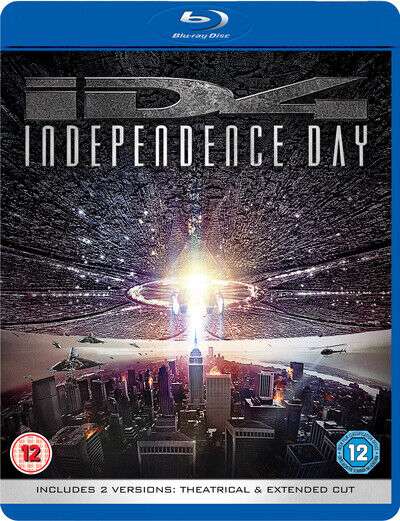 Independence Day: Theatrical and Extended Cut (Blu-ray) via Rarewaves