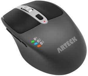Arteck Multi-Device Wireless Bluetooth Mouse with voucher + code, Sold by ARTECK FBA - Prime Price