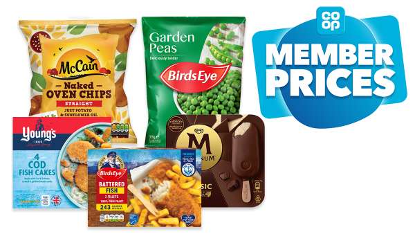 Co-Op Freezer Favourites Meal Deal - £5 Members / £6 Non-Member & Online
