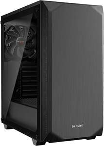 be quiet! Pure Base 500 Black Tempered Glass Mid Tower Case with 2 x 140mm Fans - w.code at Technextday