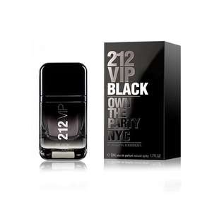 Carolina Herrera 212 VIP Men Black Eau De Parfum 50ml £28 delivered at Superdrug