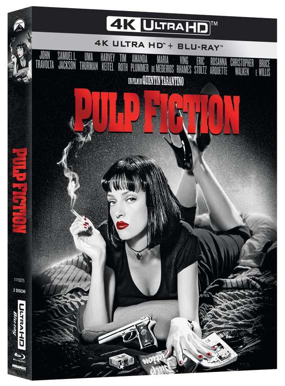 Pulp Fiction - 4K Ultra HD + Blu-Ray (Italian Release)