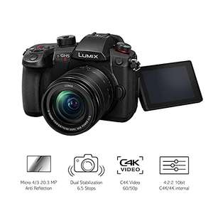 Panasonic LUMIX GH5M2 Mirrorless Camera with wireless live streaming + LUMIX 12-60mm lens £1299 with voucher @ Amazon