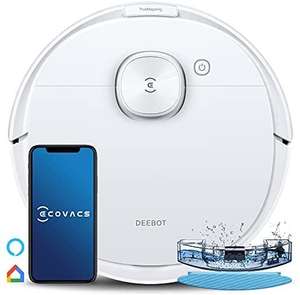 Ecovacs DEEBOT N8 Robot Vacuum Cleaner with Mop - £209.98 with voucher @ Amazon